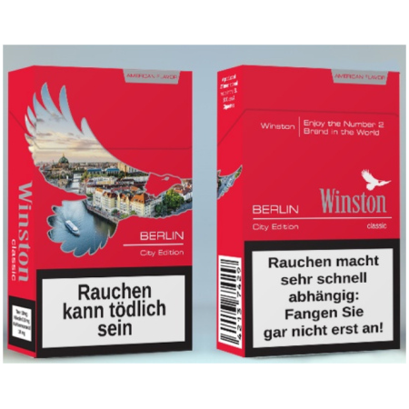 Сигареты Winston Red Berlin Edition оптом