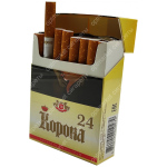 Сигареты Корона 24 желтая (Дубль) оптом