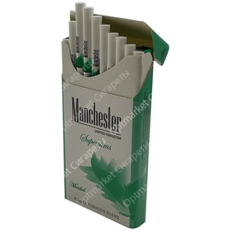Сигареты Manchester Menthol Superslims оптом