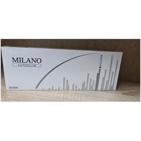 Сигареты MILANO Silver SuperSlims (Оригинал) оптом